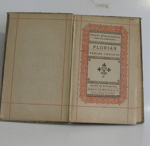 Fables choisies florian - fables, |