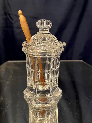 Superbe moutardier cristal - en,