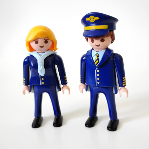 Playmobil airline pilot - pilot, figure