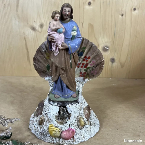 Sculpture statue religieuse - , de