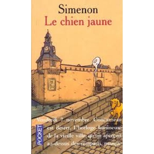 Livre chien jaune - le,