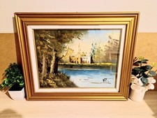 Tableau huile sur toile - tableau, à