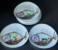 11 assiettes poissons MBFA