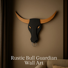 Art mural moderne rustique