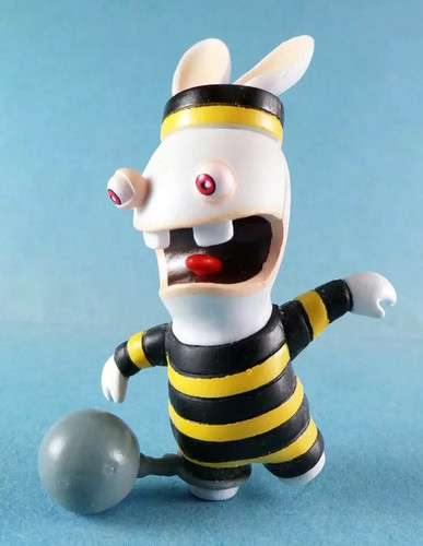 Les lapins crétins - les, figurine
