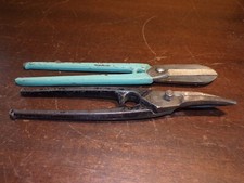 lot de 2 cisailles à tôle ( Nogent 28 cm et Diamond Brand 30 cm )