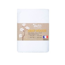 Drap housse Doulito - 120x190 cm - Made in France - Coton