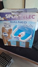 Bain de pieds thalasso spa électrique massage vibration bulles maintien au chaud