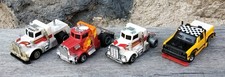 Lot 4 Véhicules Miniatures Camions Pick-up TCR CIRCUIT MK2 MK3 Vintage IDEAL A-4