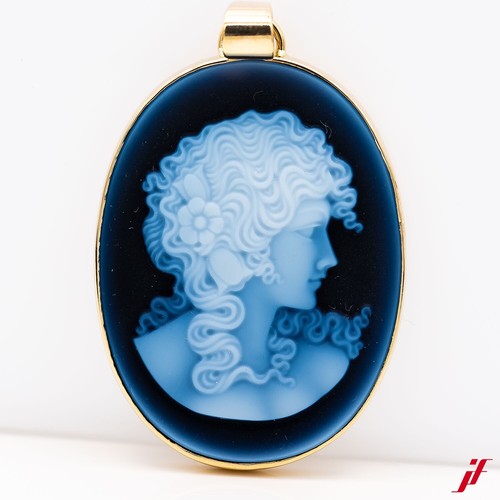 Pendentif camée 750 18k - camée, 750/18k