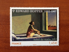 France 4633 ** Tableau Edward Hopper soleil du matin  en 2012