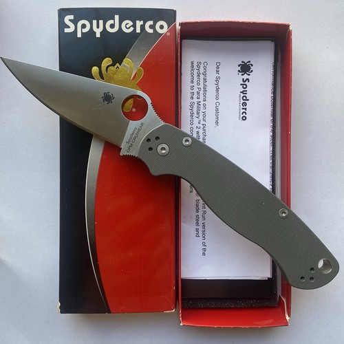 Spyderco paramilitary pm2 - 2,