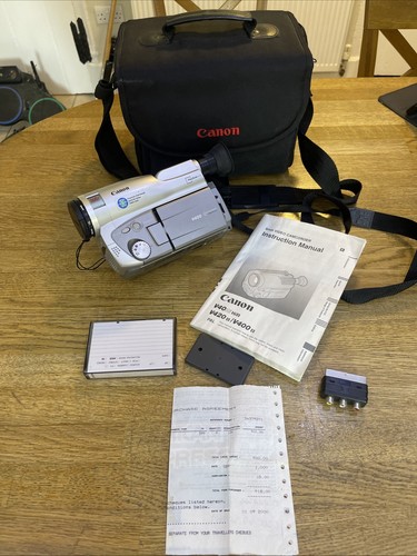 Canon v400 video camera with - v400,