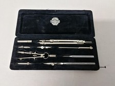 Antique compass in box, MAPED