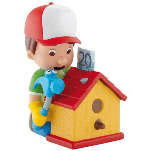 Tirelire manny ses outils - et,