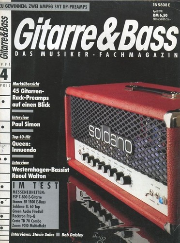 Gitarre und bass april - april, 1991
