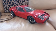 JOUET ANCIEN JOUSTRA LIGIER JS2 MASERATI ÉLECTRIQUE TELEGUIDÉE 42CM
