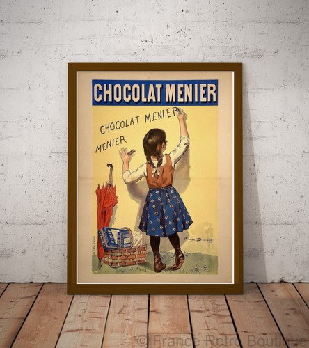 Poster affiche chocolat - poster-affiche, menier