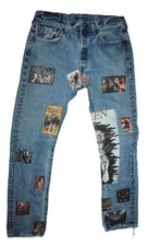 LEVI'S 501 Jeans W33 L34 BLau