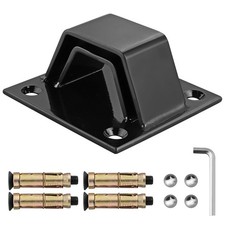 Ancrage au sol de sécurité robuste en acier trempé double couche antivol au m...