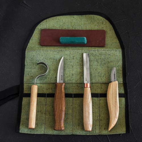 Spoon and kuksa carving - and,