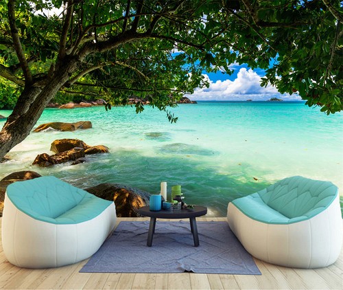 Tropical beach - 3d,