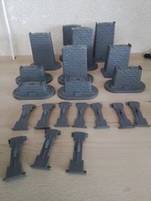 MTH ECH 0. MAQUETTE. ENSEMBLE PIEDS PILLIERS DE PONT 