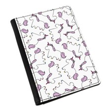Violet Licorne Motif Passeport