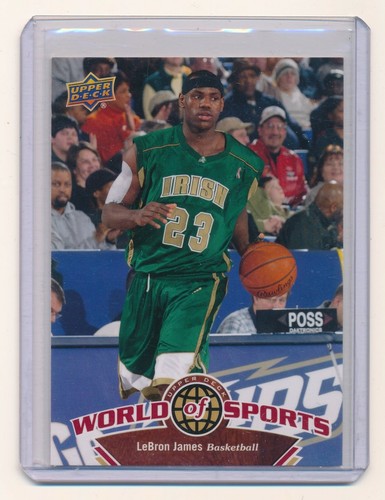 Lebron james 2010 upper deck - lebron,