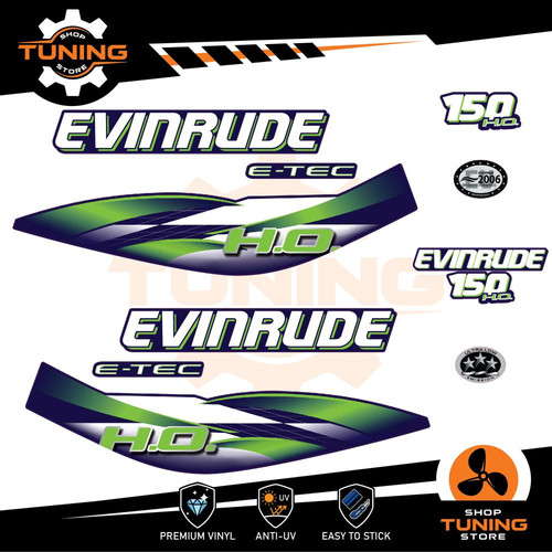 Kit autocollants pour moteur - d'autocollants,