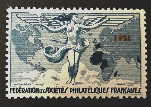 Timbre france vignette 1951 - france,