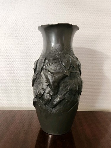 Grand vase ancien - ancien, Étain
