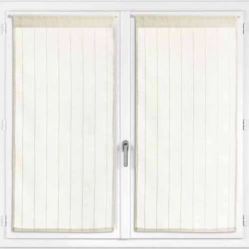 Lot voilages 70x190 cm - de,