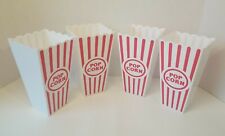 4 Plastic Popcorn Container