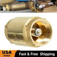 Check valve brass pump flow - pump,