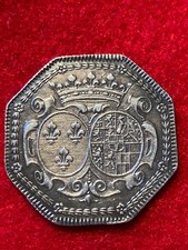 Jeton argent Marie-Adélaïde de Savoie, duchesse de Bourgogne 1706 Dauphine