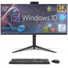 Tout En Un 30" Gaming 2K I5 8E Gén Ram 16Go Ssd 480Go Gpu Gtx1660 6Go Windows 10