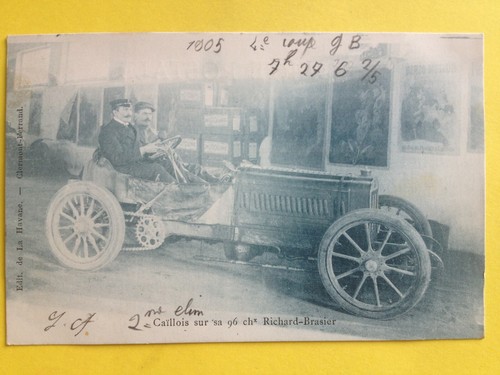 Cpa auvergne course automobile - cpa,