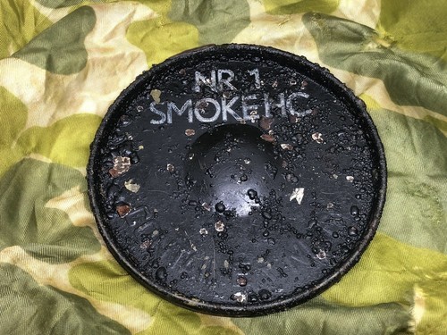 British ww2 smoke grenade - smoke,