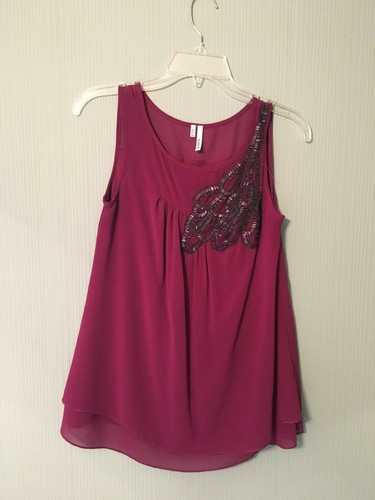 Studio blouse fushia xs - blouse,, fushia,