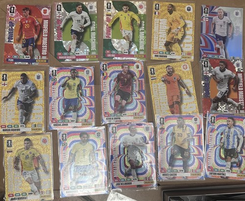 Lot cartes adrenalyn - 15,