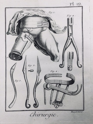 Orthopédie 1779 instrument - orthopédie,