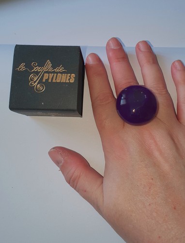 Pylones bague en - –, verre