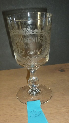 Ancien verre cristal - ancien, en