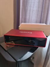 Focusrite Scarlett Solo 2x2 USB (3ème Gén.) Interface Audio - Rouge