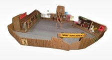 coffret western cowboy fort Arkansas starlux la hotte au Jouets Vintage Rare