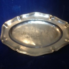 Ancien plat de service en