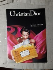 Publicité papier Parfum. Perfume Ad  C. Dior Miss Dior de 1993
