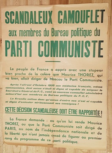 Rare affiche ancienne - ,