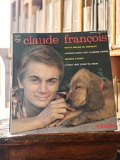 Vinyle 45 tours ancien Claude François disque rétro collection variété française